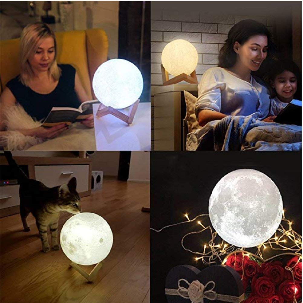 Personalisierte Foto Mond 3D LAMPE
