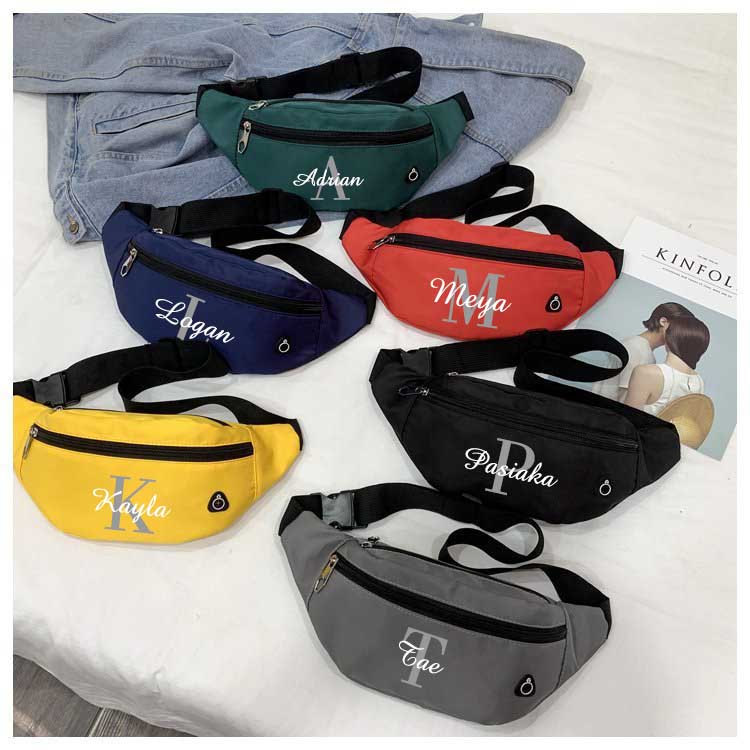Personalised name fanny pack