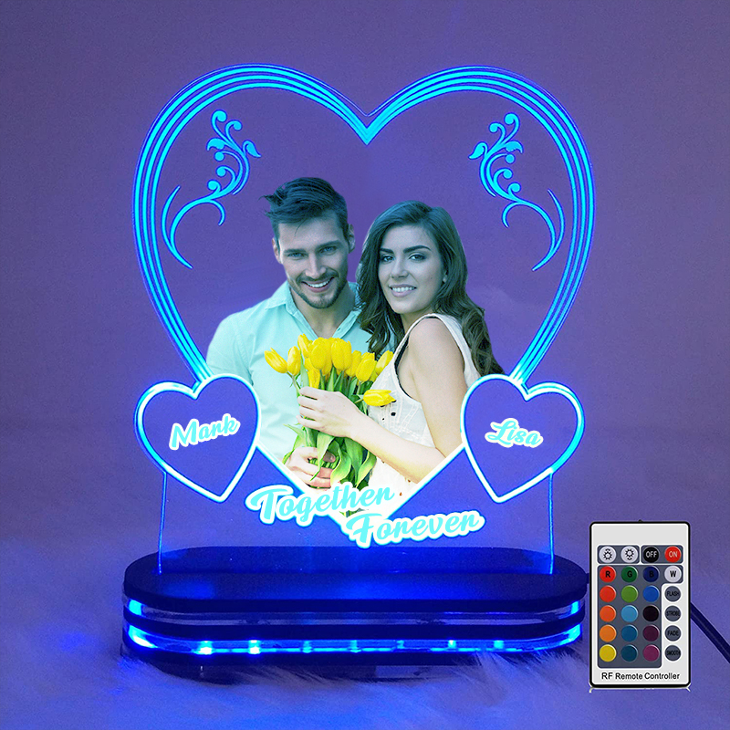 Personalisierte Liebe Acryllampe