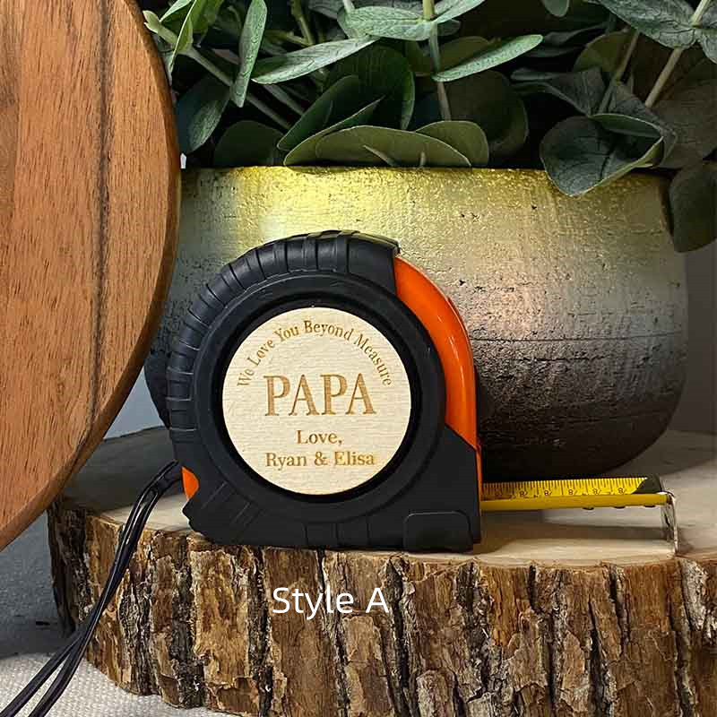 Personalized Tape Measure Father's Day Gift