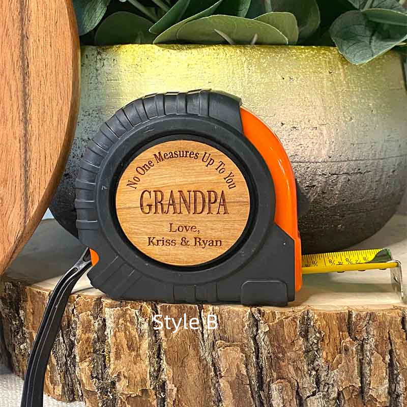 Personalized Tape Measure Father's Day Gift