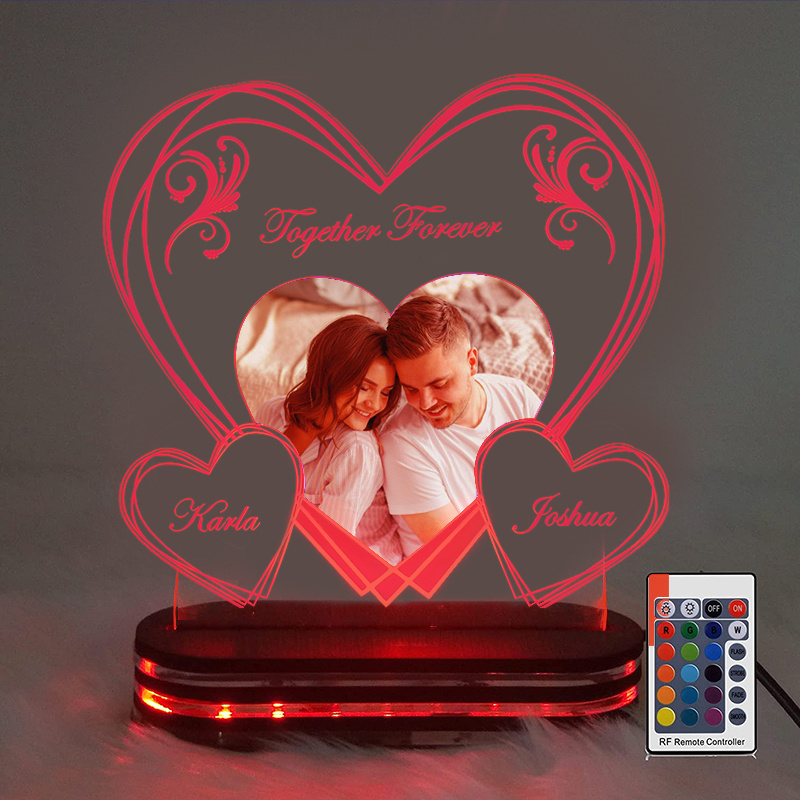 Personalized Love Acrylic Lamp