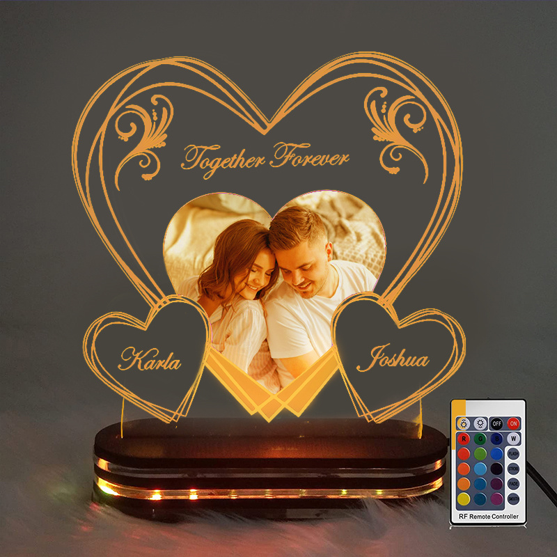 Personalized Love Acrylic Lamp